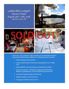 Ladies who lodge sold out
